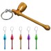 Mushroom Keyring Novelty Metal Smoking Pipe